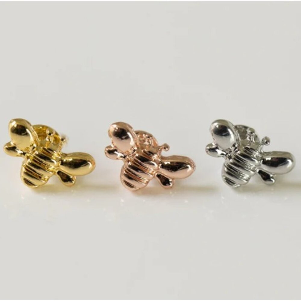 STRAWBERRY AVOCADOS “Honey Bee Me”‎ Apple Watch Charm (Silver) BRAND NEW & CUTE! - Picture 3 of 6